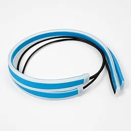 LED Strip Lights for Super Splendor & Other Bike & Cars | Waterproof Flexible DRL Indicator | Wheel Rim Light Kit (White & Yellow)-picture-22