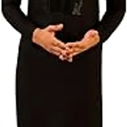 kisah Men's Navy Blue Kurta Trouser Set, Regular Fit Knee Length Full Sleeves-picture-45