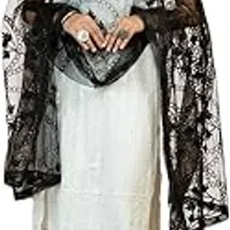 hella fashions Women's Dupatta 2.5 Meter Lightweight Soft Fabric | Ethnic and Festive Accessory for Any Outfit Look-picture-18