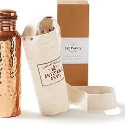 Artisan's Anvil Copper Water Bottle 32oz (Pure Copper)-picture-18