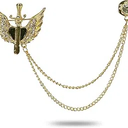 youbella Jewellery Latest Stylish Crystal Unisex Brooch for Wedding/Party for Women/Girls/Men image 1