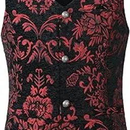 darcchic Mens Gothic Vest Waistcoat Steampunk Victorian-picture-17