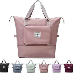 tech logo electronics 41 Liter Expandable Travel Bags for Women, Duffle Bags for Women Luggage, Foldable Vanity Traveling Bag, Waterproof Hand Bag for Ladies Personal Items(Multi Colours)-picture-38