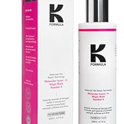K FORMULA Molecular Magic Mask - 200ml - Hair Mask with Peptides and Plant-Based Ingredients - For All Hair Types - Suitable for Regular Hair Care Routine-picture-21