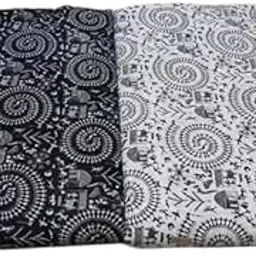 Kalamkari Print 1 Meter Blouse Piece (Pack of 2)-picture-36
