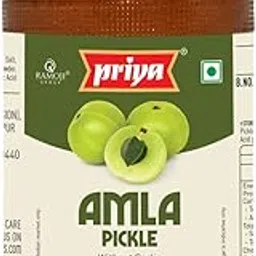 Priya Amla Pickle Without Garlic, 500g - Authentic Telugu Style Amla Achar |Traditional South Indian Taste | Homemade Andhra Pickles | Tangy Taste | With Amla Berries, Tamarind Paste & Mixed Spices | Glass Jar-picture-14