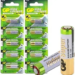 TECHBLAZE 27A Alkaline Battery 12V High Voltage Cells for Remote Control/Lighters 27AE-2C5 Replacement Batteries Equivalent Part No:A27 /V27GA /MN27 (Pack of 10)-image-93