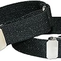 ctm Elastic .75 Inch Wide Solid Color Adjustable Sleeve Garter-picture-47