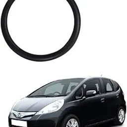 Car Steering Wheel Cover Full Black Colour Suitable for Honda Jazz Type-1-picture-26