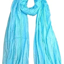 Women's Cotton Dupatta Soft & Lightweight Solid Chunni Stole for Ethnic Wear, Suits & Kurtis Elegant Traditional Scarf for Daily & Festive Use-picture-19
