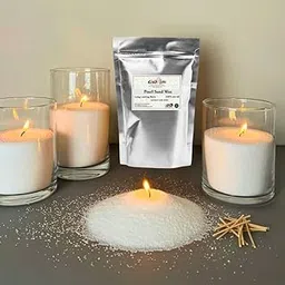 Crazy Sutra Pearl Sand Wax Candle for Home Dcor | Refillable & Reusable Wedding & Festival Candle with 20 Wicks | Customizable Sand Candle Powder (350g)-image-79