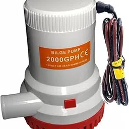 Asian Pumps & Machineries 2000 GPH 12v Submersible Boat Marine Plumbing Electric Bilge Pumps-picture-17