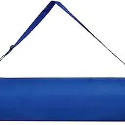 Panchtatava Blue Stble Dori Lock Exercise Yoga Mat Cover Bag only with Broad Strap Ideal for Men and Women-image-3
