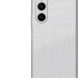 SLICKWRAPS 3M Skin Sticker Wrap Compatible with Samsung Galaxy Z Fold 5 - White Leather 3M-picture-18