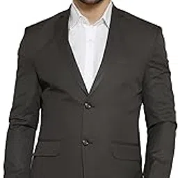 wintage Mens Poly Viscose Grey Blazer-picture-14
