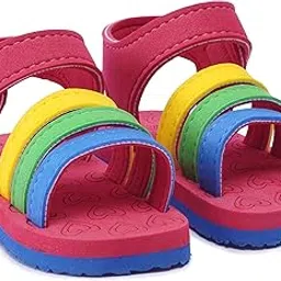 Kids Eva Hook & Loop Sandals For Baby Girls and Boys/First Walking Sandals For 6 To 18 Months -BT4104-image-4