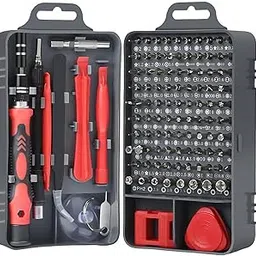 Screw Driver Tool Set Kit, Tool Kit, 115 in 1 Screwdriver Set, Electronics Magnetic Repair Tool Kit with Case for Repair Computer, iPhone, PC, Laptop, Game Console, Watch, Glass(Multicolor)-picture-22