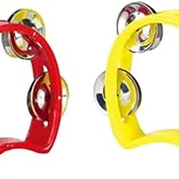 2 Pcs Tambourine Instrument with Jingles Percussion for Kids-picture-50