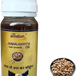 amalun Jamalgota Hair Oil 30 ml. With Camphor & Coconut Bhringraj Jata Masi Neem Control Fall Promote Growth. For Men Women Nourishes Scalp Stimulates Roots-picture-46