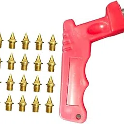 MERISHOPP 20 Pieces Track Shoe Spikes for Outdoor Short Distance Running Sprint Sports Gold-picture-66