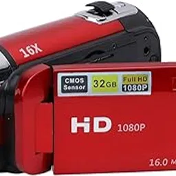 1080P Digital Camera, 16MP Compact Small Video Camera with 2.4 Rotating Screen, 16X Digital Zoom, Anti-Vibration, Loop Recording, Vlogging Camera for Teens image 1