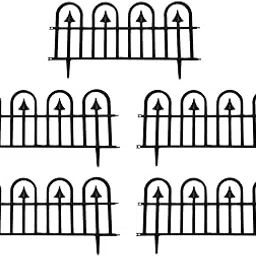 5 Pieces Garden Edging Border Edging for Flower Bed Flower Lawn Edge Garden-picture-10