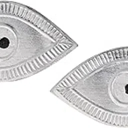 DHRUVS COLLECTION BIS Hallmarked 925 Pure Silver Eye/chandi ki aankh/Eye for Astrological and Lal Kitab Remedy/Eye for Donation Purpose - Pack of 2-picture-18