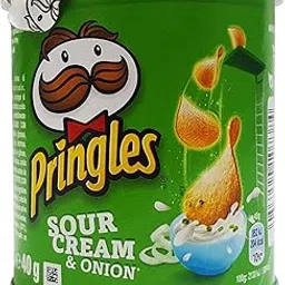 Pringles Snacks - Sour Cream and Onion, 40g Can-picture-24