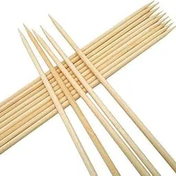Shoppers Hub PNQ 5mm Thick 12 Inches Long Heavy Duty Wooden Bamboo Skewer Sticks Potato Tornado Twister Sticks Tikka Starter Sticks for Ideal Use in Homes, Hotels, Cafes and Restaurants - Stick Size 12 Inch, Quantity - 100 Sticks (2 Packets of 50 Sticks Each) (Small 12inch)-picture-68