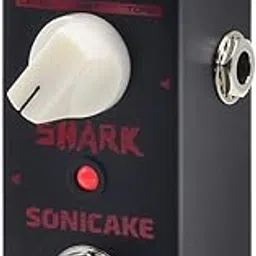 SONICAKE QSS-05 Shark Distortion Pedal Wide Ranging Effects 3 Sound Characters from Vintage to Aggressive Guitar Cable Included-picture-27