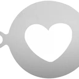 3xCake Stencil Portable Stainless Steel Stencils for Cookie Mousse Coffee Shop Heart-picture-50