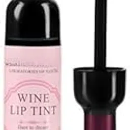 Sexy Waterproof Red Wine Shape Lip Tint Gloss Baby Pink Lip Batom Makeup Liquid Lipstick Lipgloss PACK OF 1 (RD03)-picture-22
