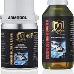 Armorol Nano Ultra Lube 50ml + Compression Booster 100ml Combo – Boost Performance for Low Pickup Bikes/Scooters (Up to 350cc)-picture-64
