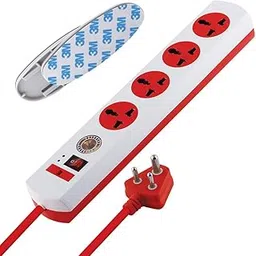 MX Extension Board 4 Universal Socket with Surge Protection 1.5M Long Cord Power Strip Spike Guard Heavy-Duty with Master Switch Board for Home, Office & Appliances-picture-23