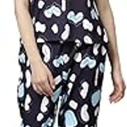 lookmark Women's Cotton Lycra Printed Pyjama Set-picture-15