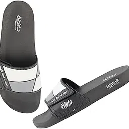 urjo BMW Lightweight Super Flexible Arch Support Stylish Dailywear Sliders/Slippers for Men by Welcome-picture-55