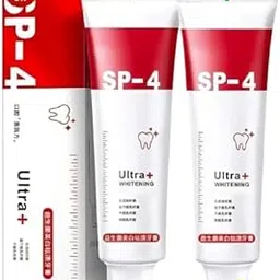 SP 4 Ultra Brightening Toothpaste, Advanced Whitening Formula, Stain Removal, Enamel Protection, Fresh Breath, Deep Cleaning, 30g, Pack of 2-picture-26