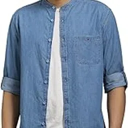 louis philippe Men's Solid Slim Fit Shirt-picture-24