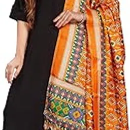 rani saahiba Women's Printed Art Silk Dupatta-picture-34