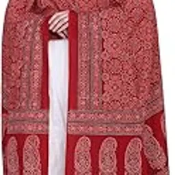 amazon brand - anarva Women Cotton Ajrakh Dupatta (Multicolor, 2.5 Meters)-picture-17