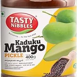 Tasty Nibbles Kaduku Mango Pickle 400g |Kaduku Manga Achar|Mango Pickle|Aam ka Achar|South Indian Pickle-picture-23