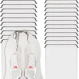 pinleita 26 Pcs Shoe Bags Storage Bags 11.8in X 15.7in Transparent Shoe Bags with Rope Dust Proof Bag Underwear Bag Travel Storage Bag for Travel Men and Women-picture-49