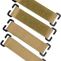 secret desire Molle Patch Panel for Badges Reusable Patch Board for Vest Bag Clothing 4PCS Brown-picture-10