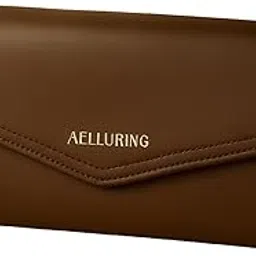 aelluring Semi Veg Miled French Beige Women's Leather Wallet-picture-11