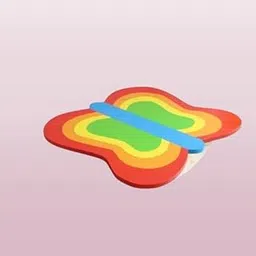 SM CRAFTS Wooden Kids Balancing Board, Indoor & Outdoor Activity Fun Toy for Boys & Girls Age 3+ Years, Premium Wooden Rocker to Build Concentration, Coordination and Strength (Model II)-picture-11