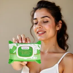 DeBelle Makeup Remover Wet Wipes for Face |Deep Cleansing, Nourishing, Hydrating Wipes for All Skin Types| Enriched with Avocado& Aloevera|30 Cotton Soft Wipes|-picture-55