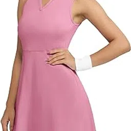 fengbay Tennis Dress for Women,Golf Dresses with Built in Shorts with 4 Pockets for Sleeveless Athletis Wotkout Dress-picture-28