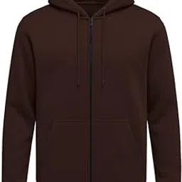 koverify Trendy Solid Cotton Blend Full Sleeves Zipper Hoodie for Men & Women-picture-22