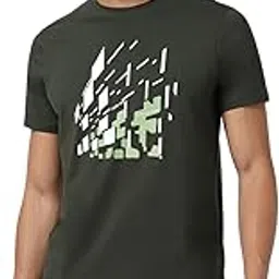 van heusen Men's Graphic Slim Fit T-Shirt-picture-38
