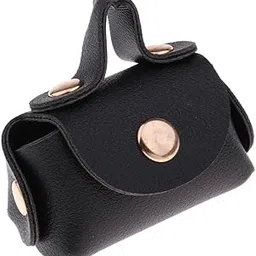 ATORSE 1/6 Doll PU Leather Handbag Bag Satchel Tote Purse for BJD Doll Accs Black-image-49